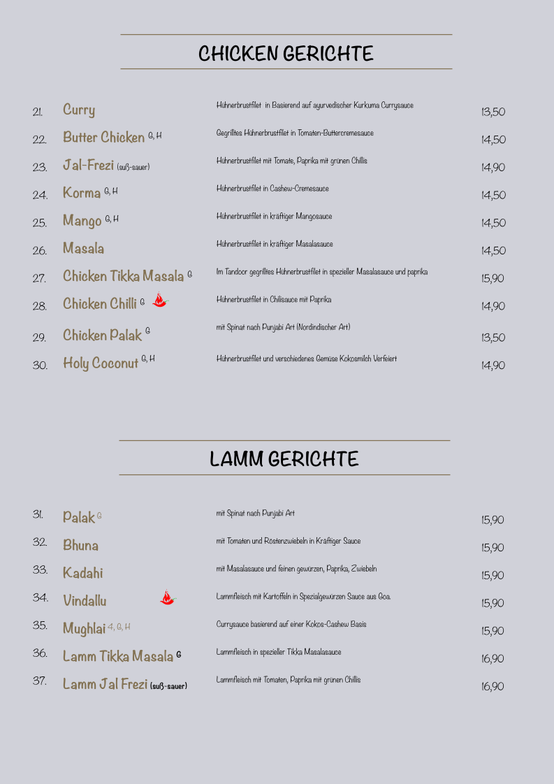 Menu Holy Tikka - Indian Streetfood & Bar-2