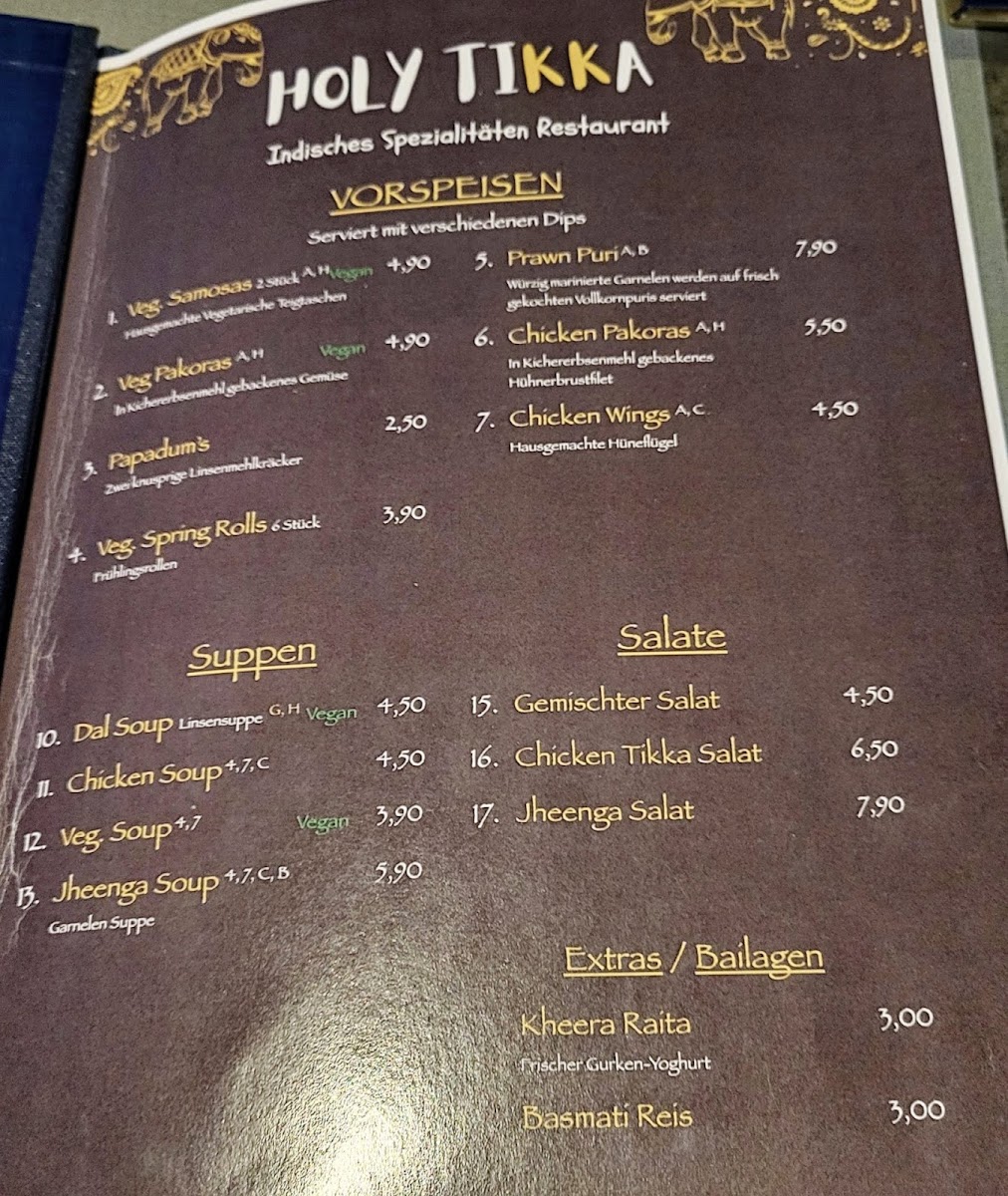 Menu Holy Tikka - Indian Streetfood & Bar-6